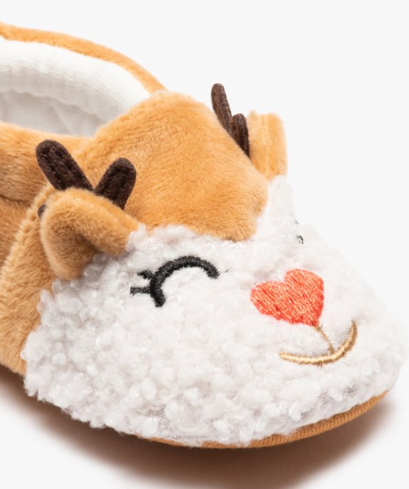 Chaussons de naissance bébé garçon en forme d'animal vue6 - GEMO 4G BEBE - GEMO