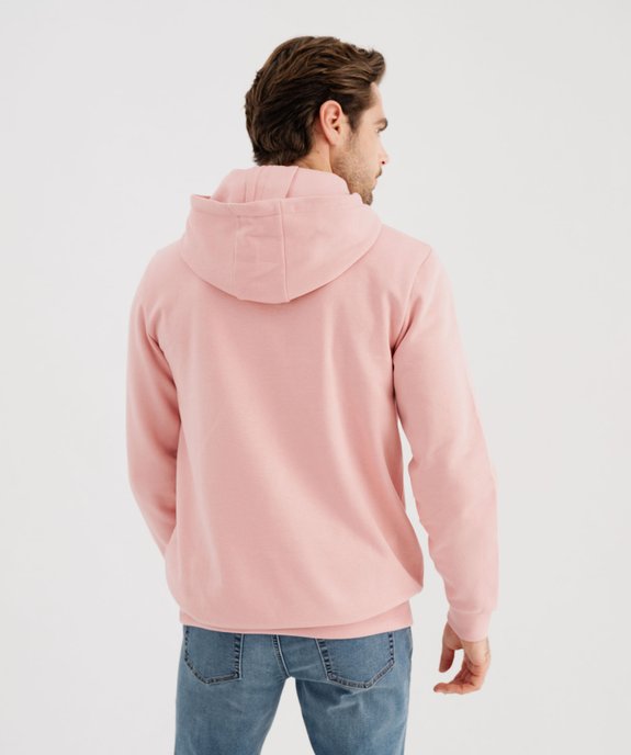 Sweat à capuche intérieur molletonné homme vue3 - GEMO 4G HOMME - GEMO