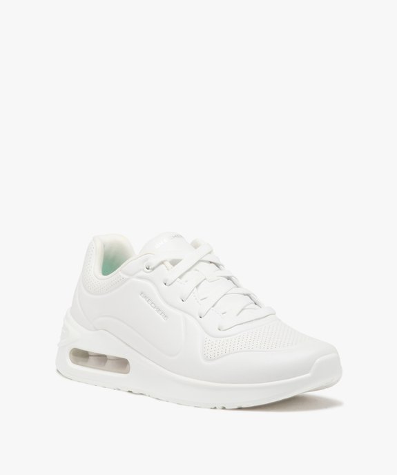 Baskets basses vegan avec semelle à mémoire de forme femme - Skechers vue2 - SKECHERS - GEMO