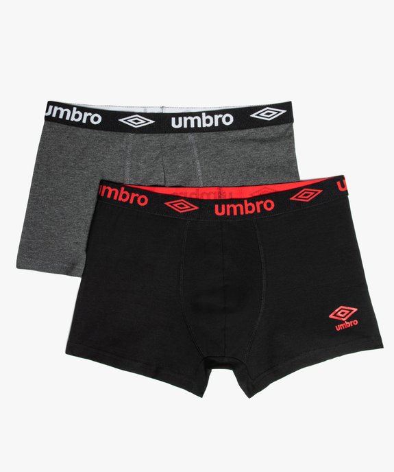 Boxer homme unis (lot de 2) - Umbro vue1 - UMBRO - GEMO