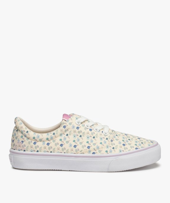 Baskets femme en toile imprimée style skateshoes - Kappa vue1 - KAPPA - GEMO