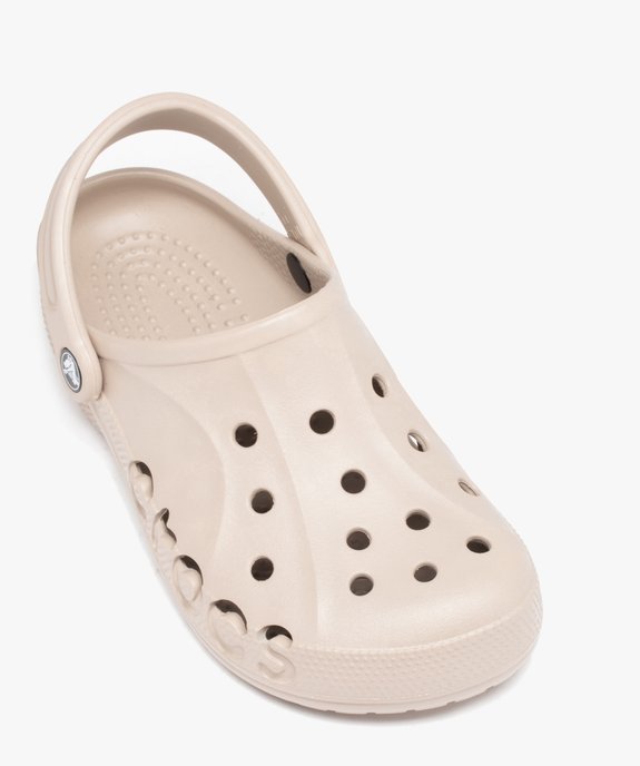 Sabots souples femme unis perforés à bride amovible Baya - Crocs vue5 - CROCS - GEMO