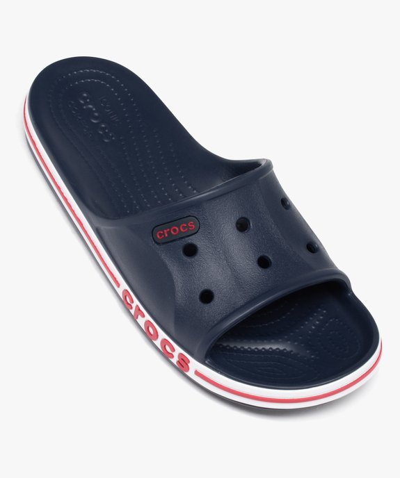 Mules de piscine homme à bandeau uni perforé - Crocs vue5 - CROCS - GEMO