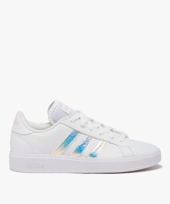 Baskets femme unies à bandes colorées avec lacets – Adidas vue1 - ADIDAS - GEMO