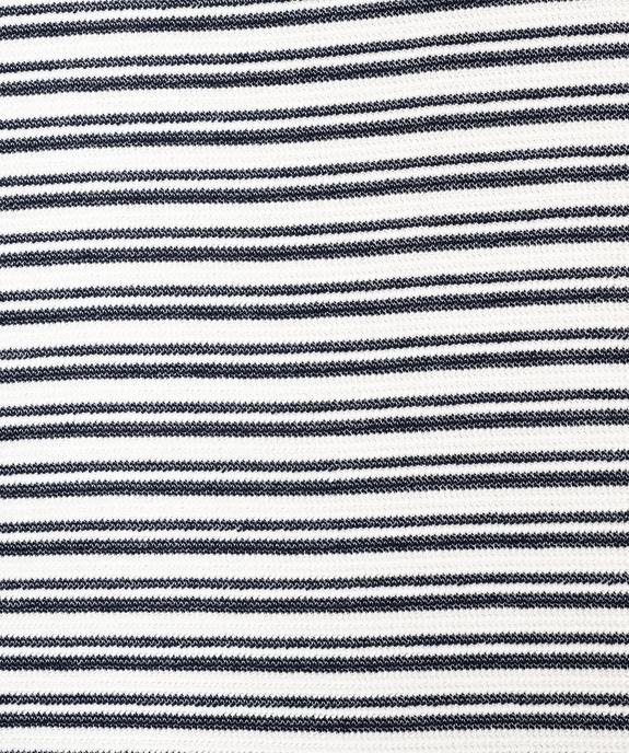 Tee-shirt à manches courtes en maille texturée à rayures homme vue7 - GEMO (HOMME) - GEMO