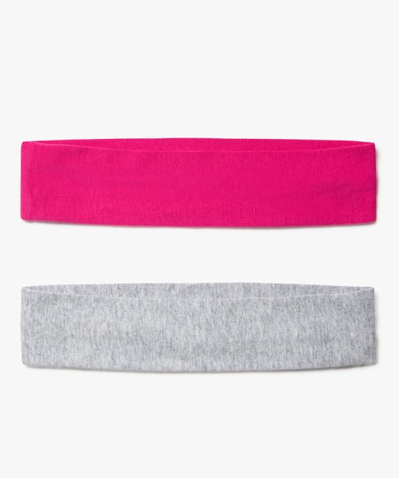 Bandeau à cheveux en jersey fille (lot de 2) vue1 - GEMO (ACCESS) - GEMO