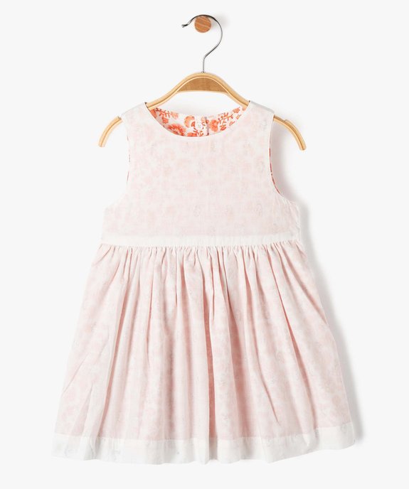 Robe à paillettes réversible bébé fille vue2 - GEMO(BEBE DEBT) - GEMO