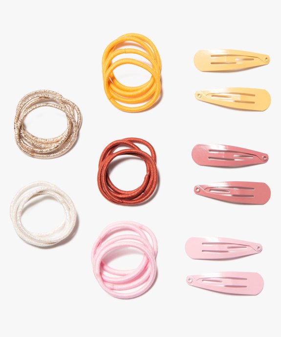 Accessoires cheveux pailletés fille (26 pièces) vue1 - GEMO (ENFANT) - GEMO