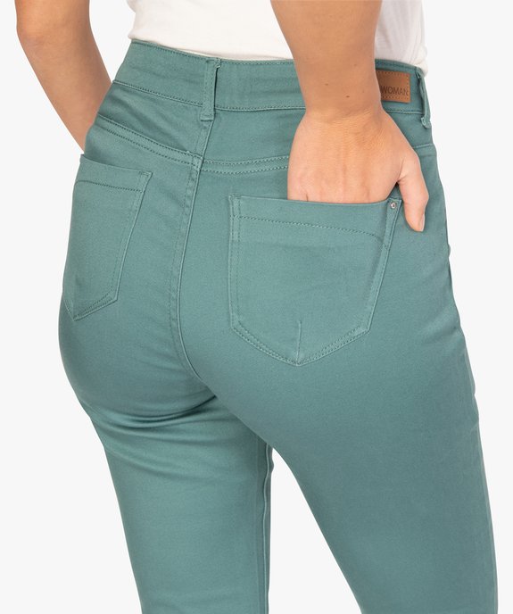 Pantalon femme coupe slim - Longueur L26 vue2 - GEMO(FEMME PAP) - GEMO