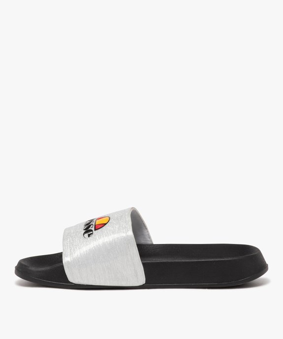 Mules de piscine fille à bandeau pailleté confort - Ellesse vue3 - ELLESSE - GEMO