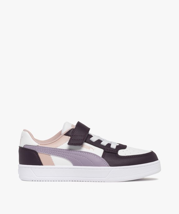 Baskets fille tricolores avec lacets élastiques Caven - Puma vue1 - PUMA - GEMO