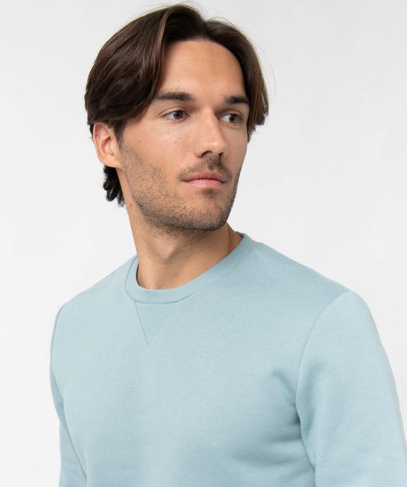 Sweat avec intérieur molletonné homme vue4 - GEMO (HOMME) - GEMO