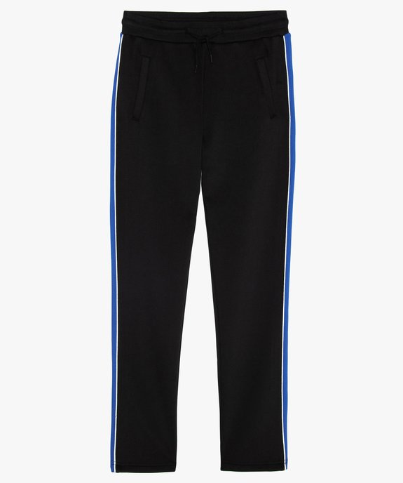 Pantalon de jogging garçon avec bandes contrastantes et réfléchissantes vue1 - GEMO (JUNIOR) - GEMO