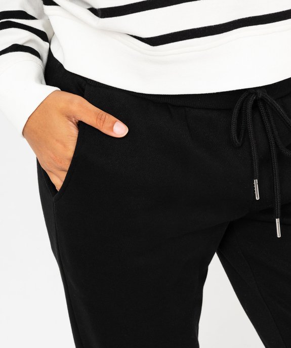 Pantalon de jogging femme molletonné vue2 - GEMO(FEMME PAP) - GEMO