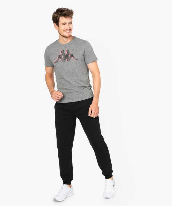 Tee-shirt homme à manches courtes et imprimé en relief - Kappa vue5 - KAPPA - GEMO