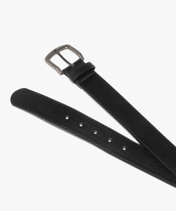 Ceinture avec large boucle en métal vieilli homme vue3 - GEMO (ACCESS) - GEMO