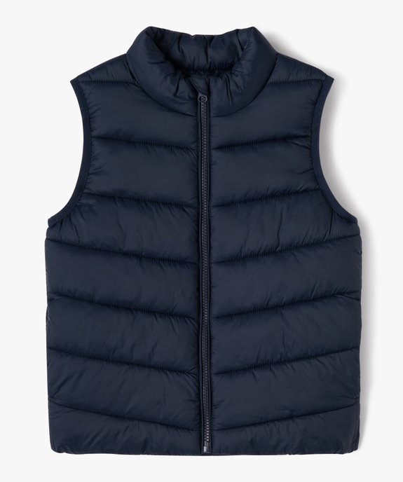 Blouson sans manches matelassé garçon vue1 - GEMO (ENFANT) - GEMO