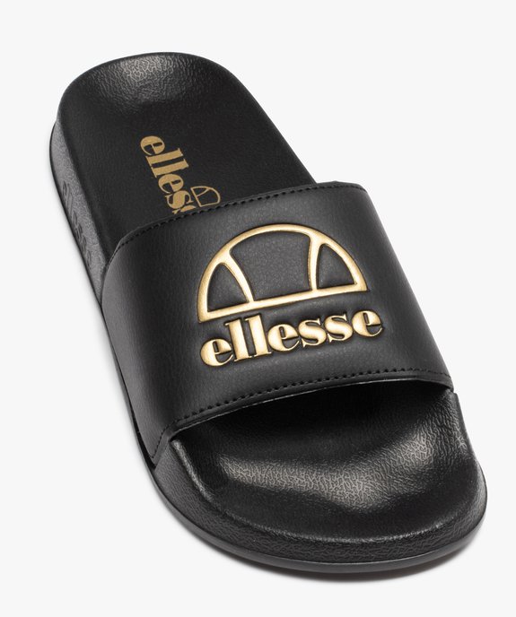 Mules de piscine femme unies à logo en relief contrastant - Ellesse vue5 - ELLESSE - GEMO