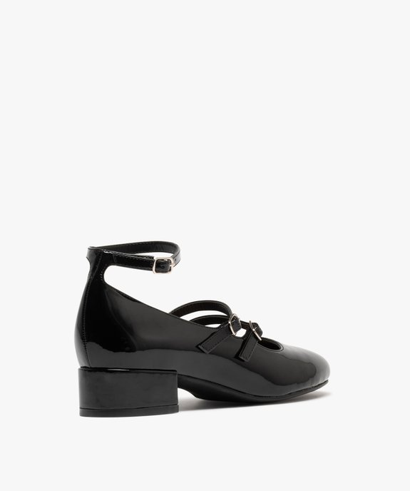 Ballerines babies vernies avec bride cheville femme vue4 - FOLLOW ME - GEMO