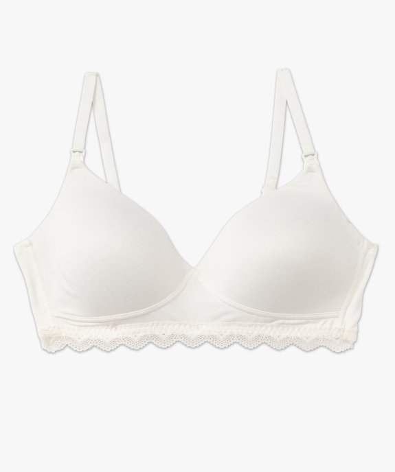 Soutien-gorge d'allaitement moulé sans armatures à dos modulable vue4 - GEMO 4G MATERN - GEMO