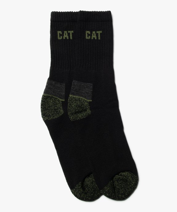 Chaussettes de travail thermiques en laine homme (lot de 2) - Caterpillar vue1 - CATERPILLAR - GEMO