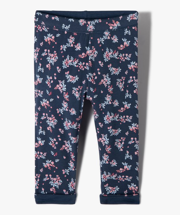 Legging réversible bébé fille - LuluCastagnette vue4 - LULU G4G - GEMO