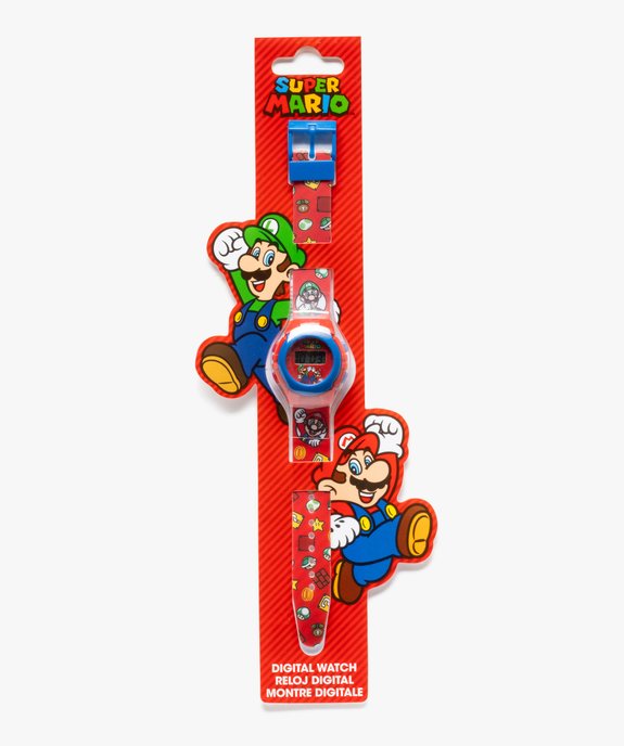 Montre digitale enfant motif Mario - Super Mario vue1 - MARIO - GEMO