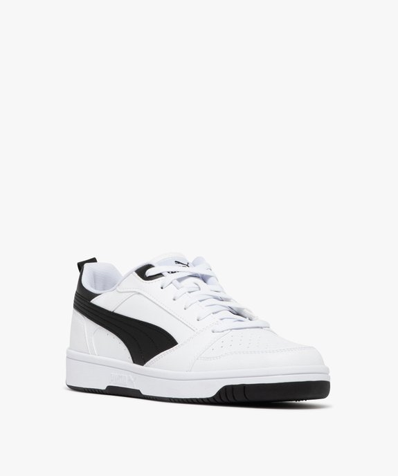 Baskets homme contrastées style rétro Rebound V6- Puma vue2 - PUMA - GEMO