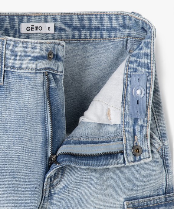 Jean loose à poches cargo garçon vue2 - GEMO (ENFANT) - GEMO