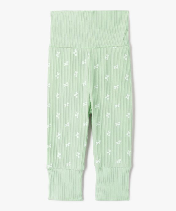 Ensemble naissance évolutif 3 pièces bébé fille body, pantalon et bonnet vue6 - GEMO 4G BEBE - GEMO