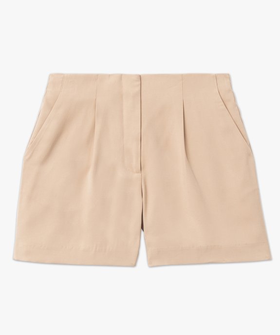 Short large et fluide à taille haute femme vue4 - GEMO(FEMME PAP) - GEMO