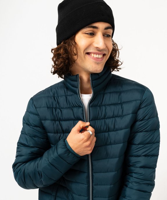 Blouson matelassé à col montant homme vue4 - GEMO 4G HOMME - GEMO