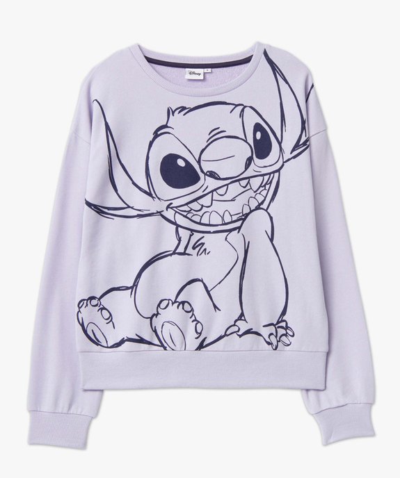 Sweat femme avec motif Stitch XXL - Disney vue4 - DISNEY - GEMO